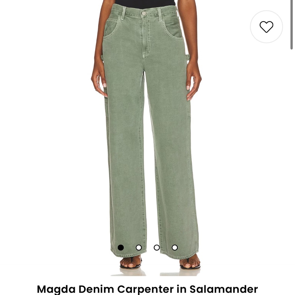 AGOLDE Magda Denim Carpenter Jeans